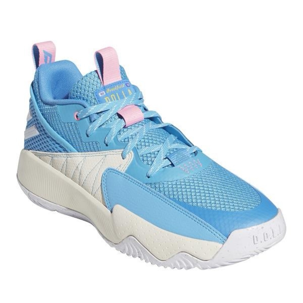Adidas Dame Certified Young Dolla GV9587 Blue White Basketball Shoes Sneakers
